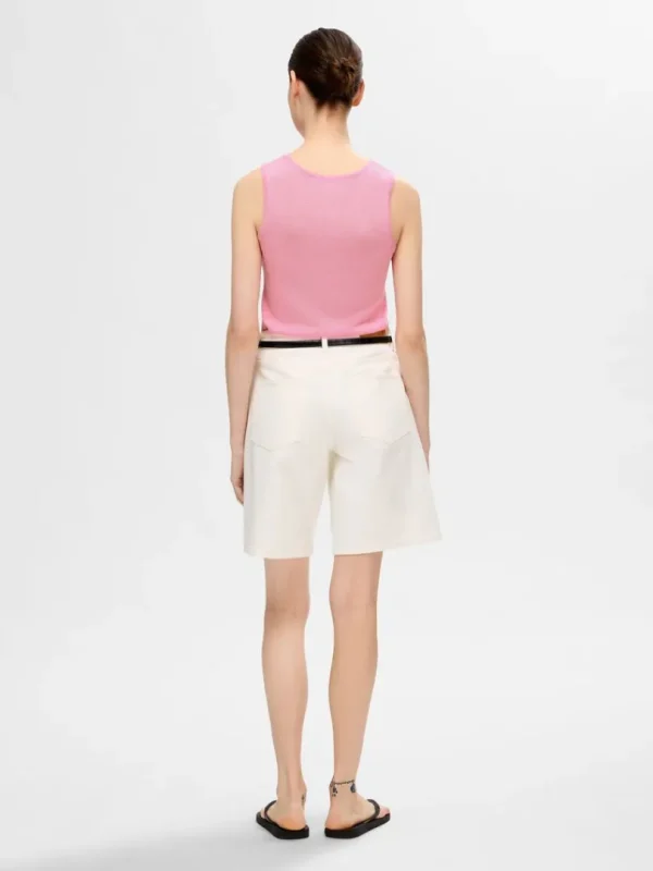 Toppe Og Bluser | Strik>SELECTED STRIKKET TANKTOP Pink