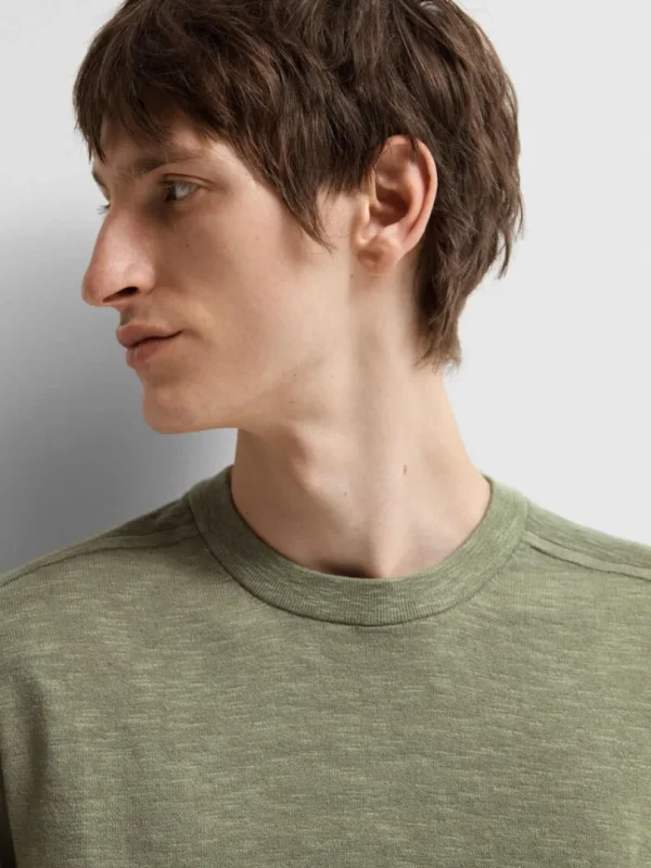 T-shirts | Strik>SELECTED STRIKKET T-SHIRT Green
