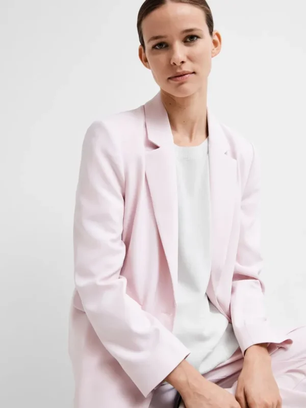 Strik>SELECTED STRIKKET T-SHIRT White