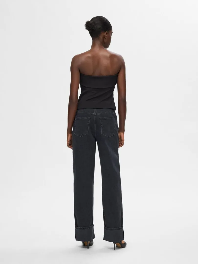 stropls_top_4.webp Toppe Og Bluser>SELECTED STROPLØS TOP Black