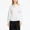 Skjorter>SELECTED STRUKTURERET SKJORTE White