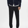 Bukser | Jakkesæt & Blazers>SELECTED TAPERED SLIM FIT BUKSER Black