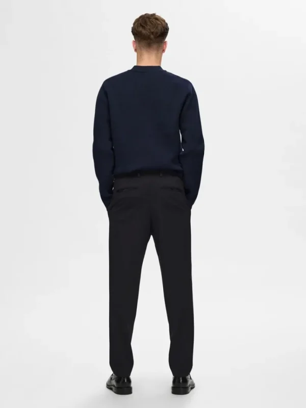 Bukser | Jakkesæt & Blazers>SELECTED TAPERED SLIM FIT BUKSER Black