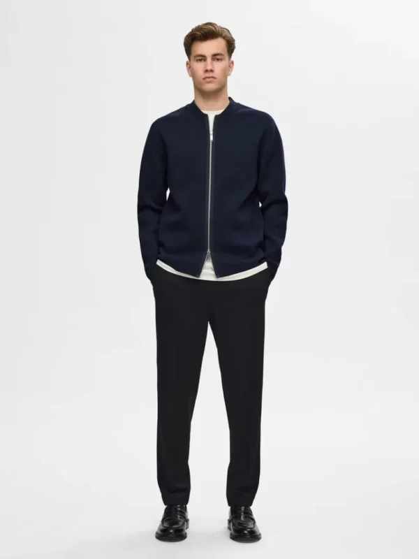 Bukser | Jakkesæt & Blazers>SELECTED TAPERED SLIM FIT BUKSER Black