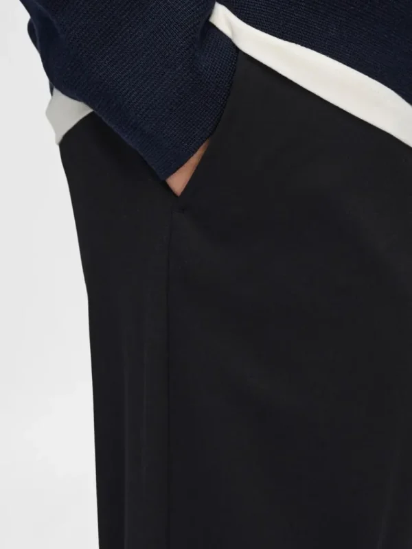 Bukser | Jakkesæt & Blazers>SELECTED TAPERED SLIM FIT BUKSER Black