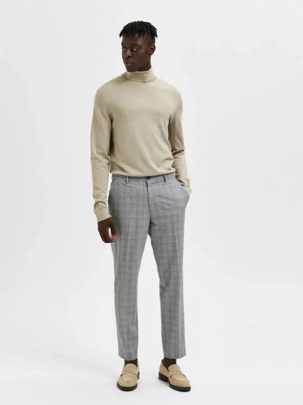Bukser | Jakkesæt & Blazers>SELECTED TERNEDE BUKSER Grey