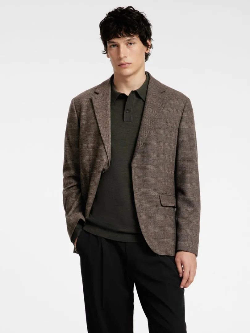ternet_blazer_0-2.webp Jakkesæt & Blazers>SELECTED TERNET BLAZER Brown