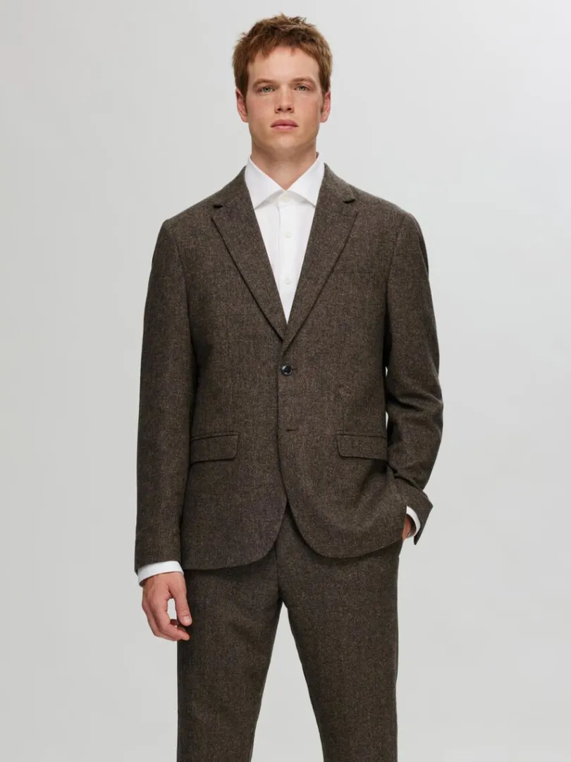 ternet_blazer_0.webp Jakkesæt & Blazers>SELECTED TERNET BLAZER Brown