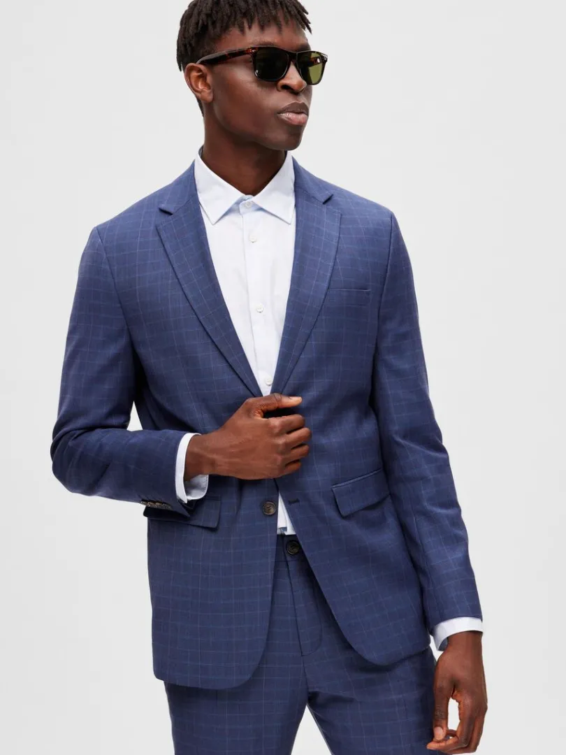ternet_blazer_2-3.webp Jakkesæt & Blazers>SELECTED TERNET BLAZER Blue