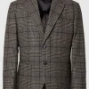 Jakkesæt & Blazers>SELECTED TERNET ENKELTRADET BLAZER Brown