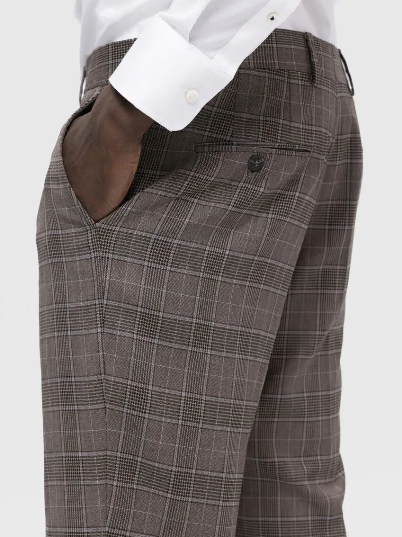 ternet_habitbukser_3-3.webp Bukser | Jakkesæt & Blazers>SELECTED TERNET HABITBUKSER Brown
