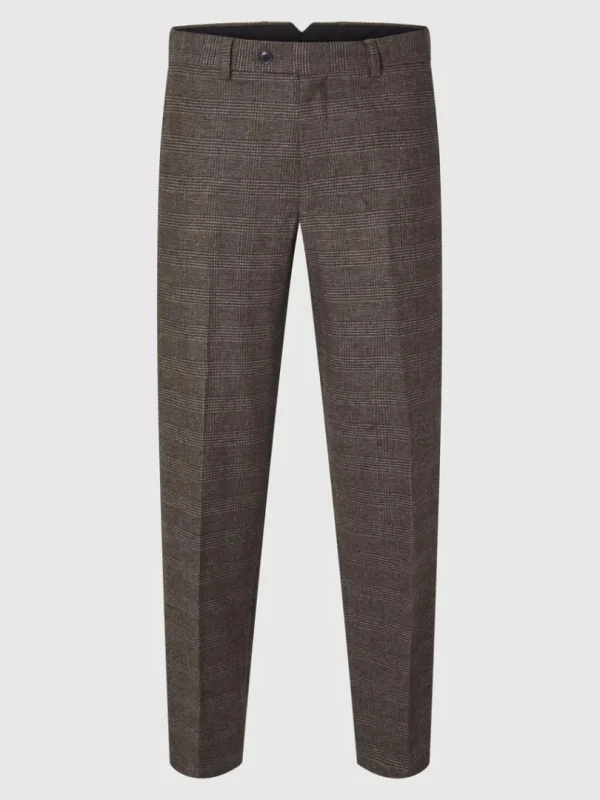 Bukser | Jakkesæt & Blazers>SELECTED TERNET HABITBUKSER Brown