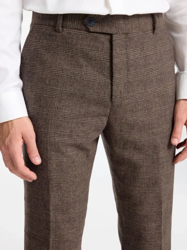 Bukser | Jakkesæt & Blazers>SELECTED TERNET HABITBUKSER Brown