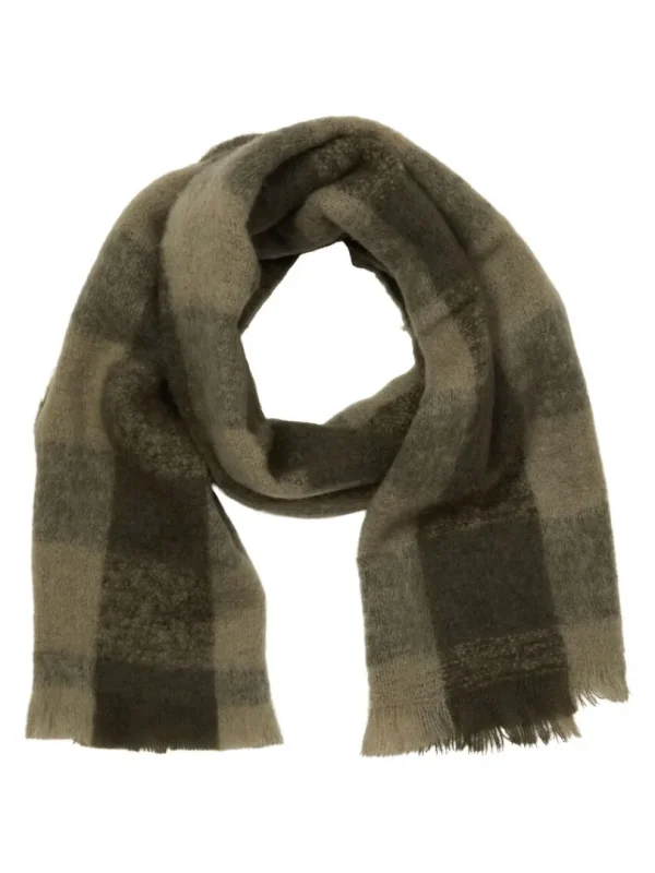 Accessories>SELECTED TERNET HALSTØRKLÆDE Green