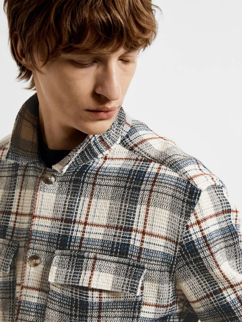 ternet_overshirt_3.webp Skjorter | Overtøj>SELECTED TERNET OVERSHIRT Coloured