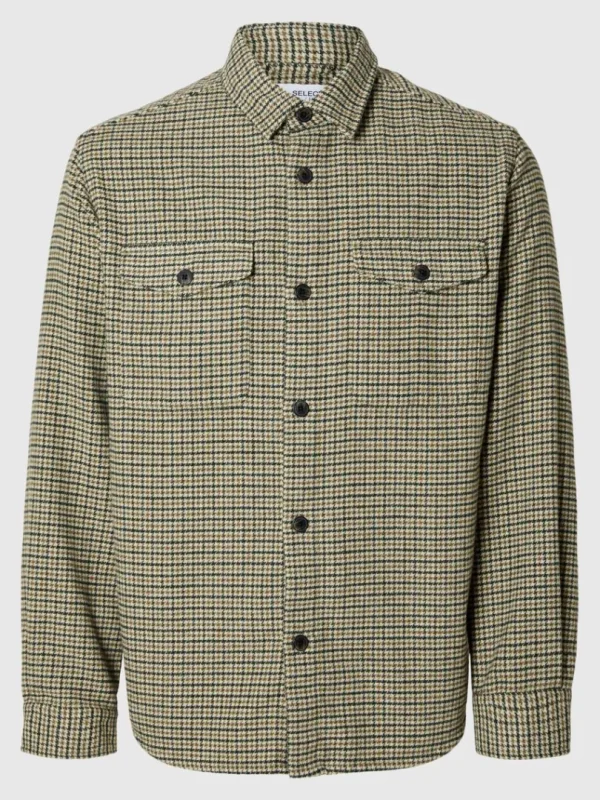 Overtøj | Skjorter>SELECTED TERNET OVERSHIRT White