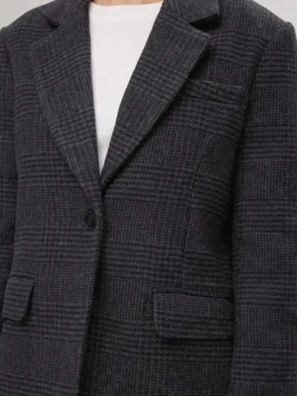 Jakkesæt & Blazers | Overtøj>SELECTED TERNET OVERSIZED BLAZER Grey