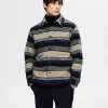 Overtøj | Skjorter>SELECTED TERNET SHACKET Blue