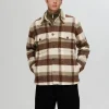 Overtøj | Skjorter>SELECTED TERNET SHACKET Brown