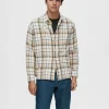 Skjorter>SELECTED TERNET SKJORTE Beige