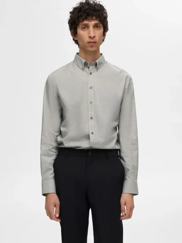 Skjorter>SELECTED TERNET SKJORTE Beige