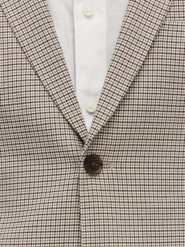 Jakkesæt & Blazers>SELECTED TERNET SLIM FIT BLAZER Beige