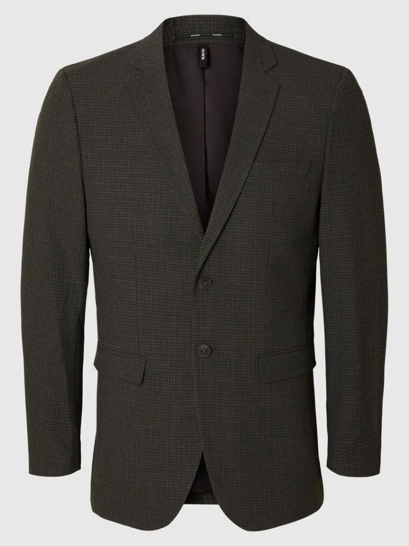 ternet_slim_fit_blazer_4.webp Jakkesæt & Blazers>SELECTED TERNET SLIM FIT BLAZER Brown