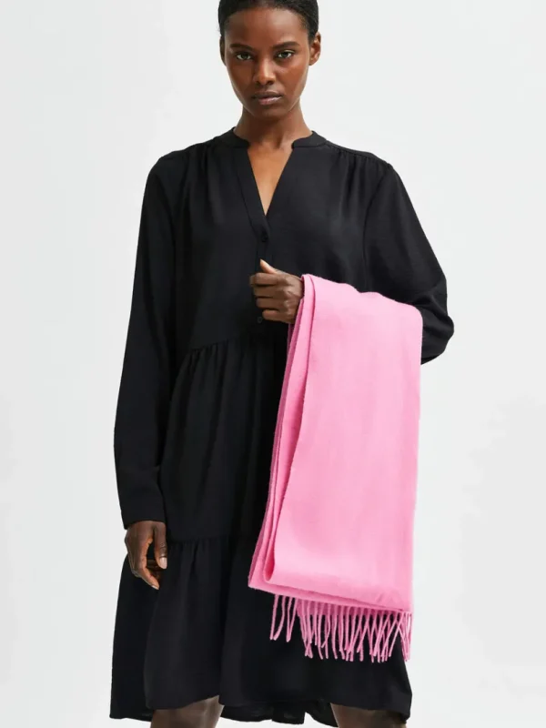 Kjoler>SELECTED TIERED KORT KJOLE Black