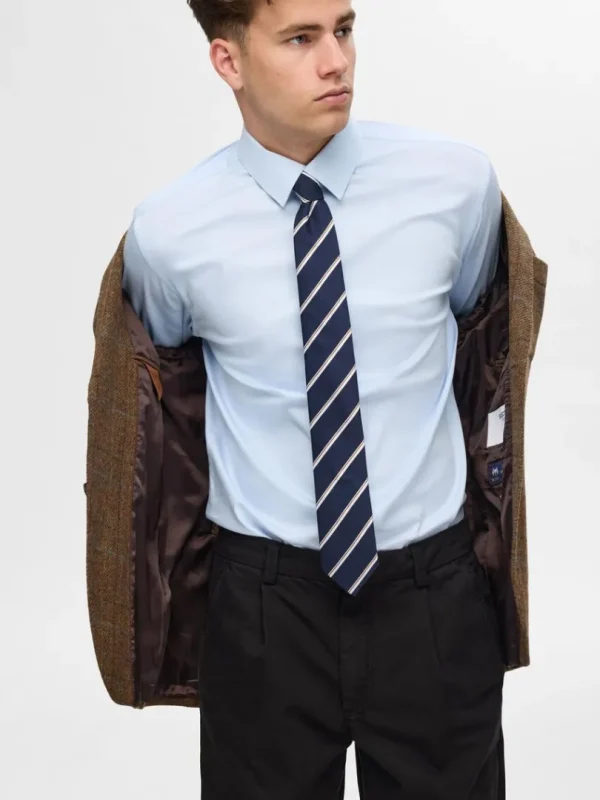 Overtøj | Jakkesæt & Blazers>SELECTED 100% ULD BLAZER Brown