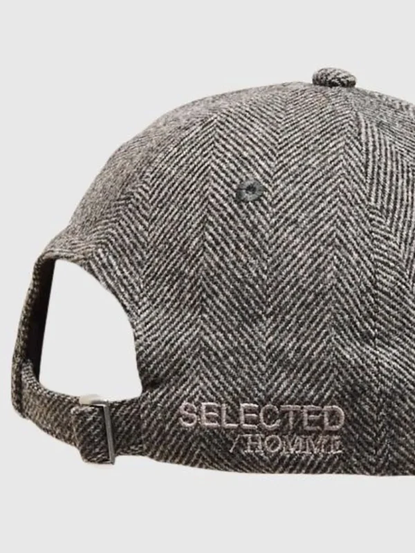 Accessories>SELECTED 100% ULD CAP Grey