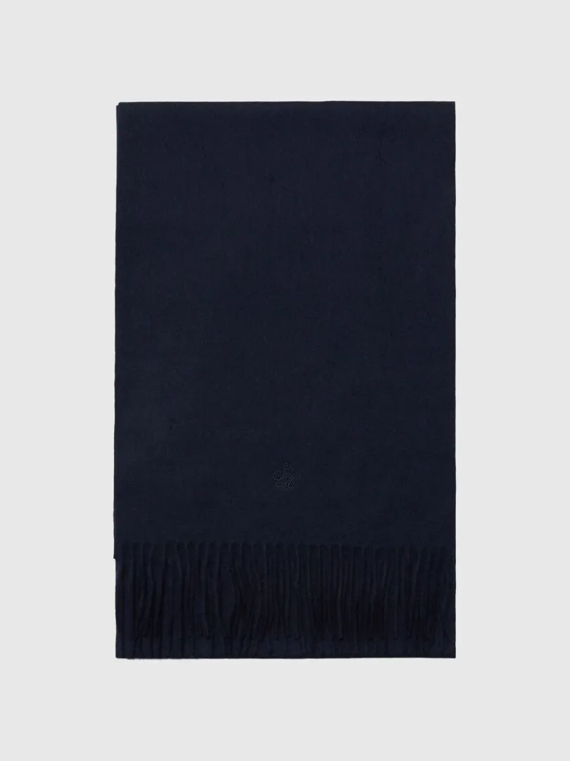 uld_halstrklde_0-14.webp Accessories>SELECTED ULD HALSTØRKLÆDE Blue