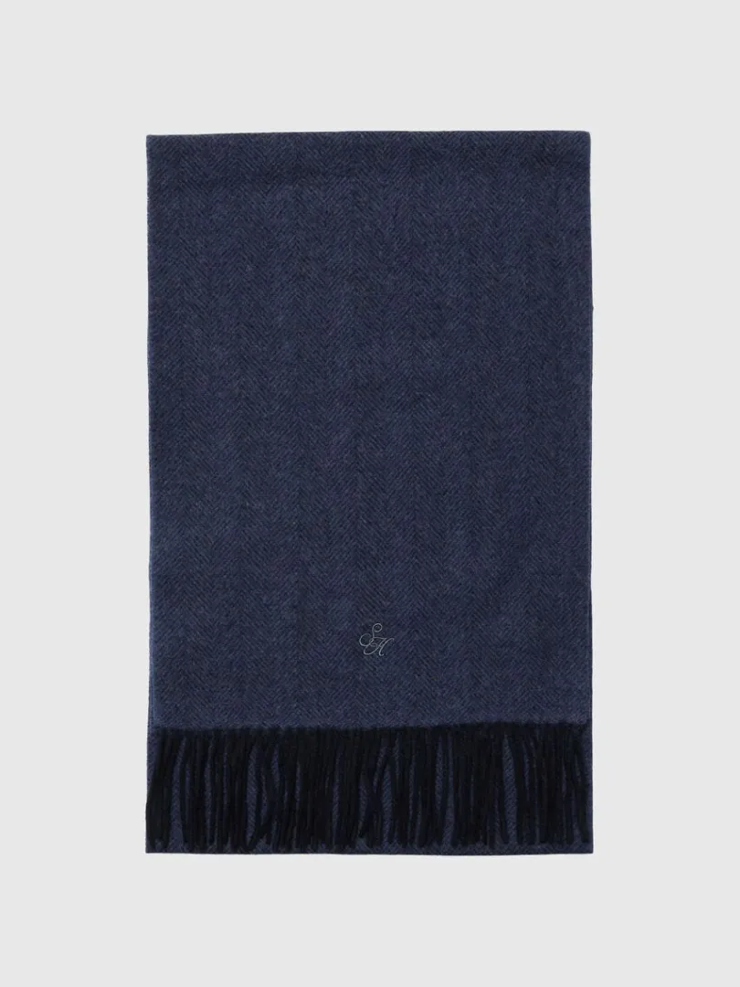 uld_halstrklde_0-8.webp Accessories>SELECTED 100% ULD HALSTØRKLÆDE Blue