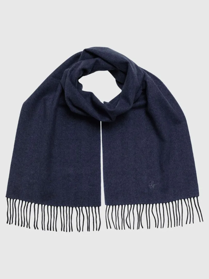 uld_halstrklde_1-7.webp Accessories>SELECTED 100% ULD HALSTØRKLÆDE Blue
