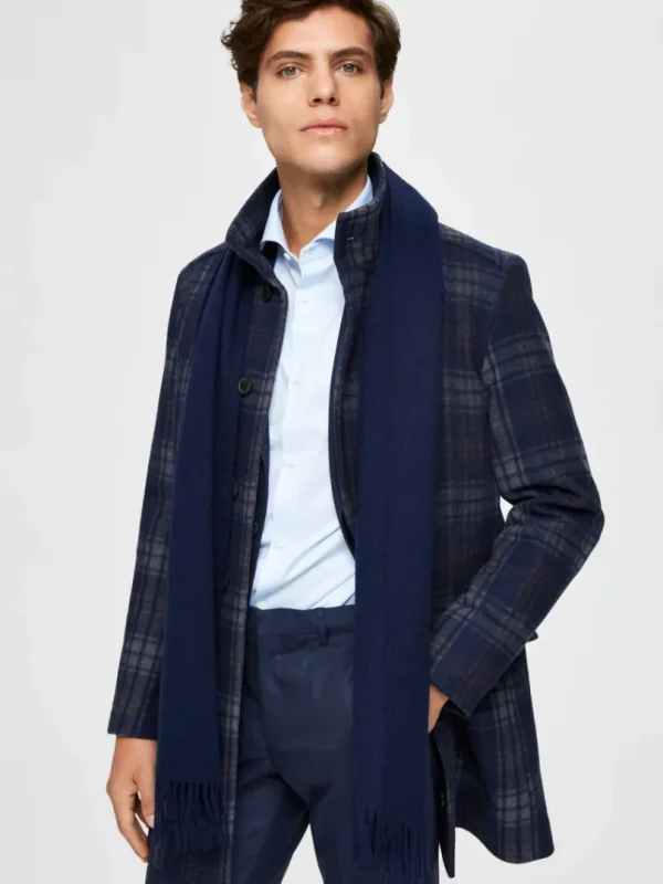 Accessories>SELECTED ULD HALSTØRKLÆDE Blue