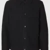 Overtøj | Strik>SELECTED 100% ULD SHACKET Black
