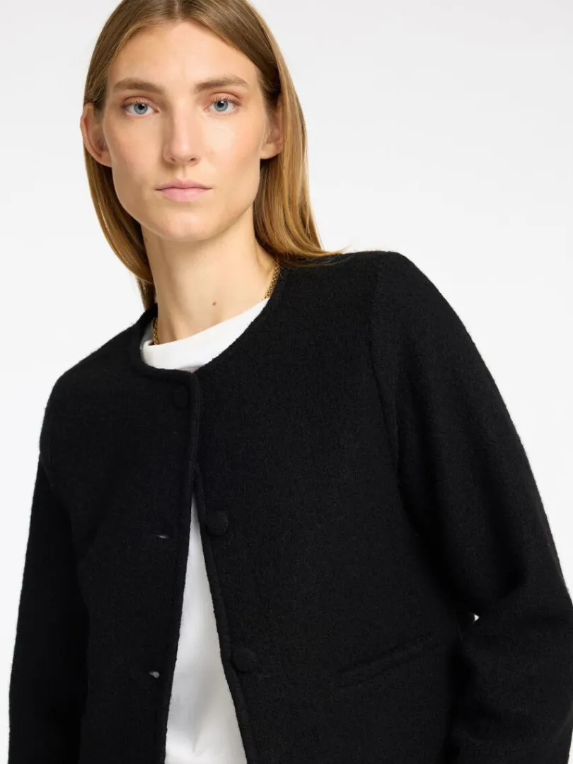 uld_strikket_cardigan_3-1.webp Strik>SELECTED 100% ULD STRIKKET CARDIGAN Black