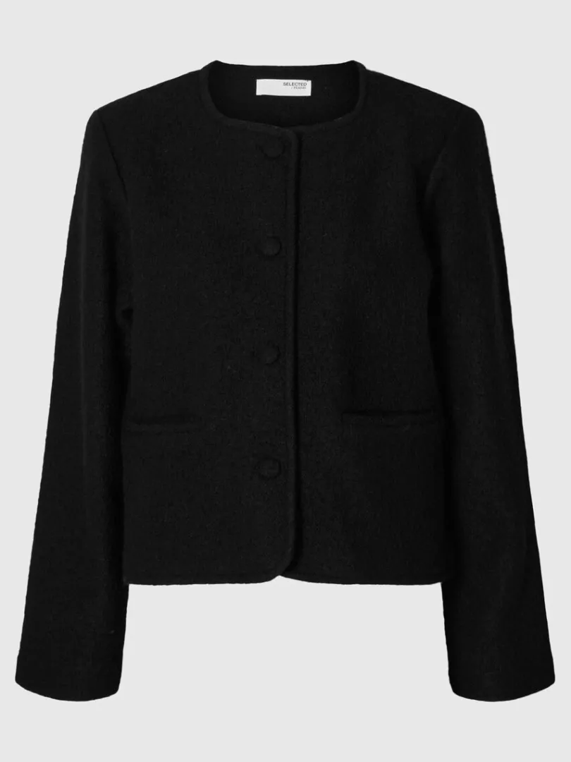 uld_strikket_cardigan_5-1.webp Strik>SELECTED 100% ULD STRIKKET CARDIGAN Black