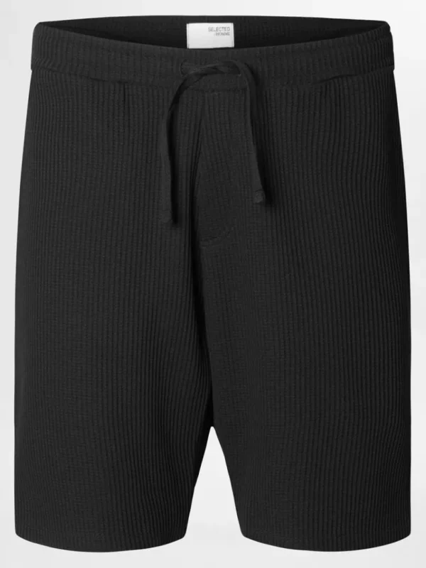 Shorts>SELECTED VAFLET SHORTS Black