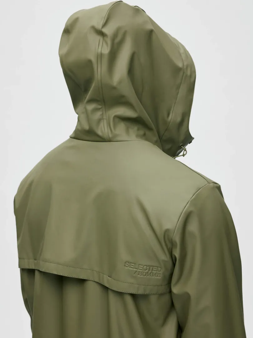 vandtt_regnjakke_5.webp Overtøj>SELECTED VANDTÆT REGNJAKKE Green