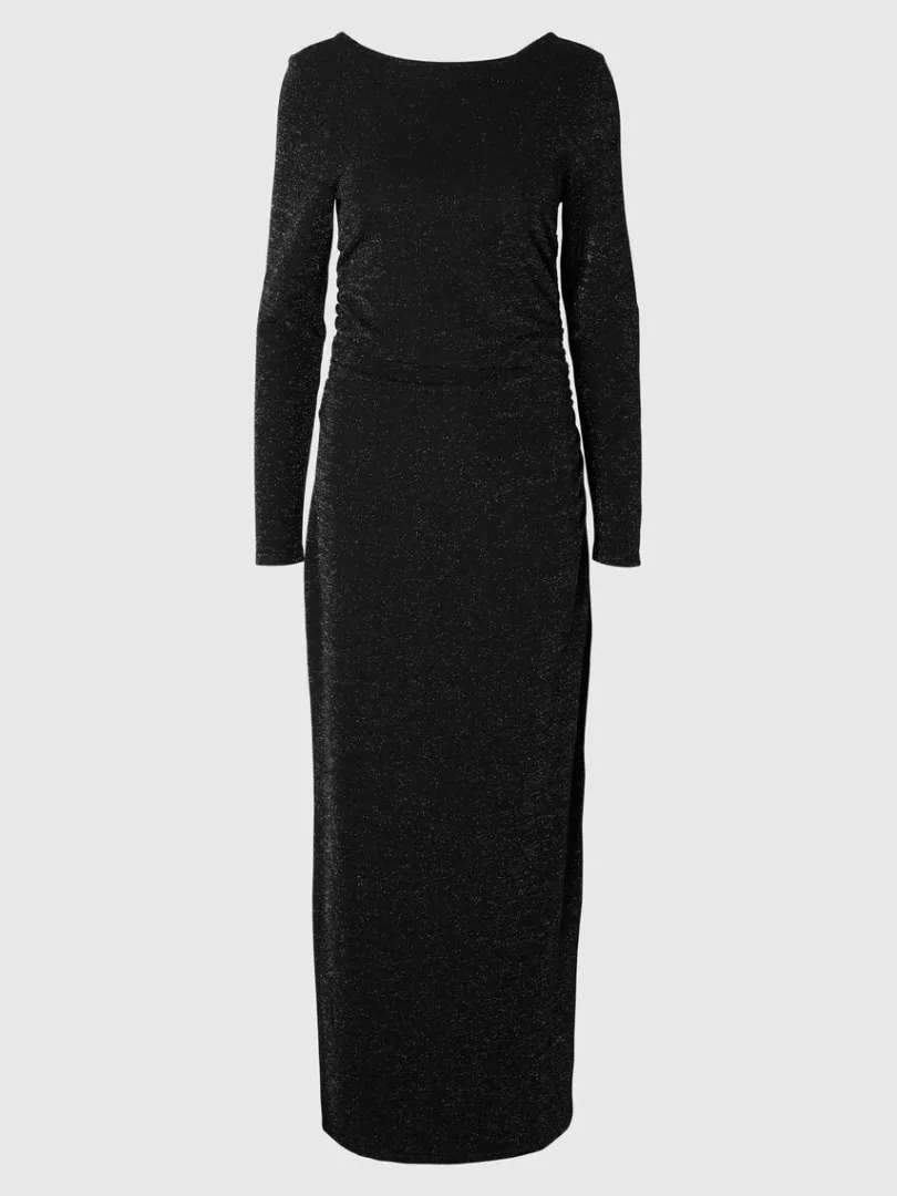 vendbar_glitter_maxikjole_5.webp Kjoler>SELECTED VENDBAR GLITTER MAXIKJOLE Black