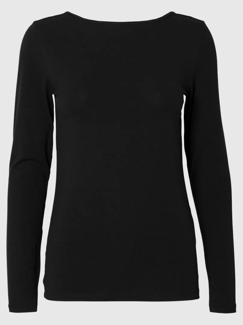 vendbar_langrmet_tshirt_5-1.webp T-shirts>SELECTED VENDBAR LANGÆRMET T-SHIRT Black