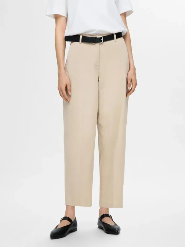 Bukser | Jakkesæt & Blazers>SELECTED VIDE BEN CHINOS Beige