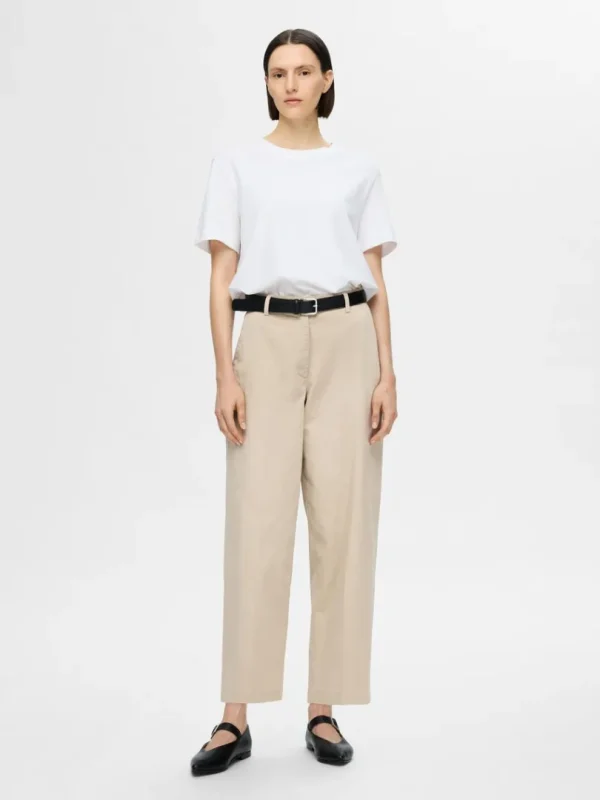 Bukser | Jakkesæt & Blazers>SELECTED VIDE BEN CHINOS Beige