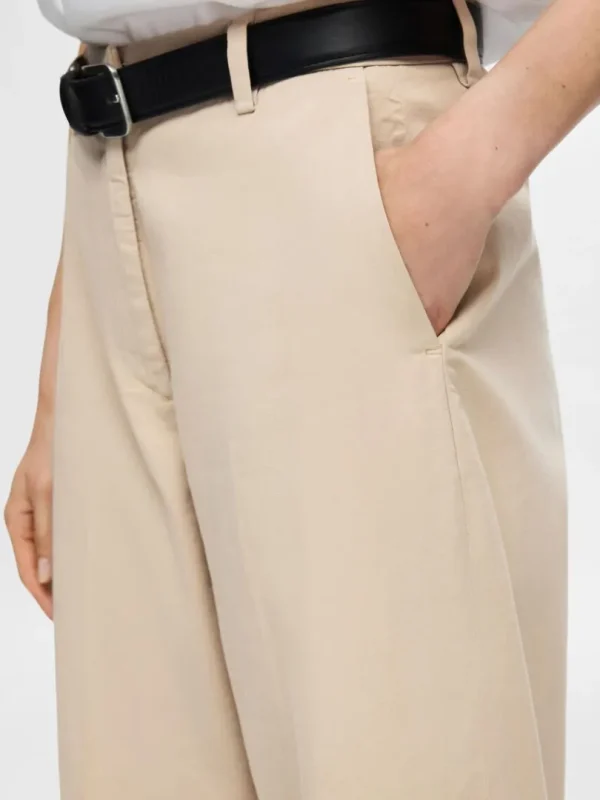 Bukser | Jakkesæt & Blazers>SELECTED VIDE BEN CHINOS Beige