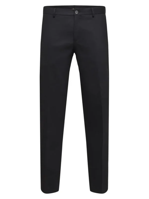 Bukser | Jakkesæt & Blazers>SELECTED VÆVEDE BUKSER Black