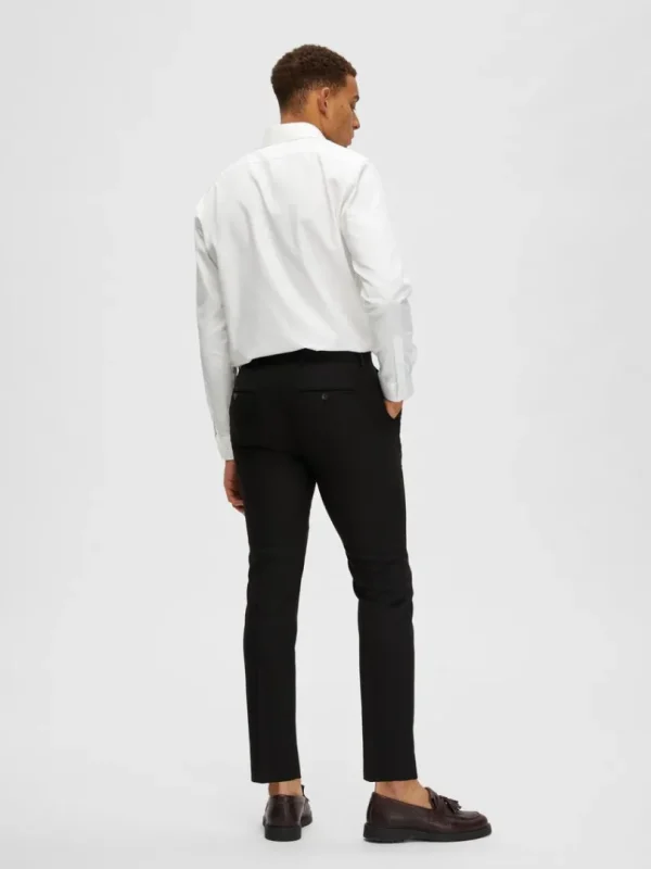 Bukser | Jakkesæt & Blazers>SELECTED VÆVEDE BUKSER Black