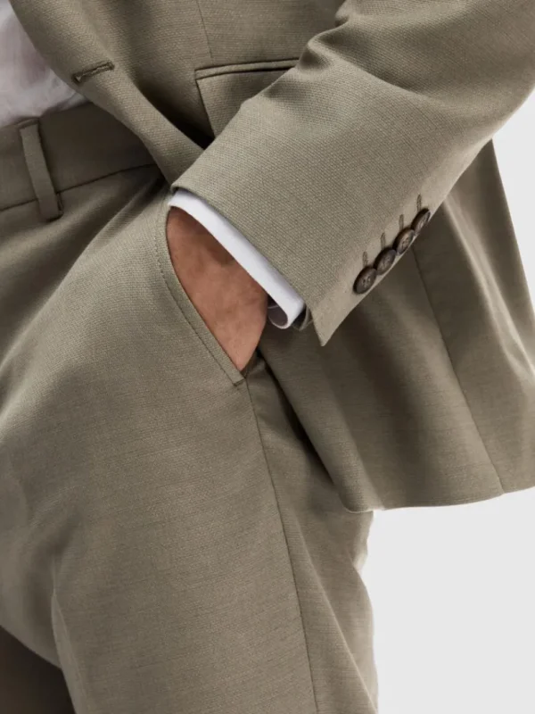 Bukser | Jakkesæt & Blazers>SELECTED VÆVEDE BUKSER Green