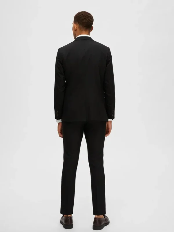 Jakkesæt & Blazers>SELECTED VÆVET BLAZER Black