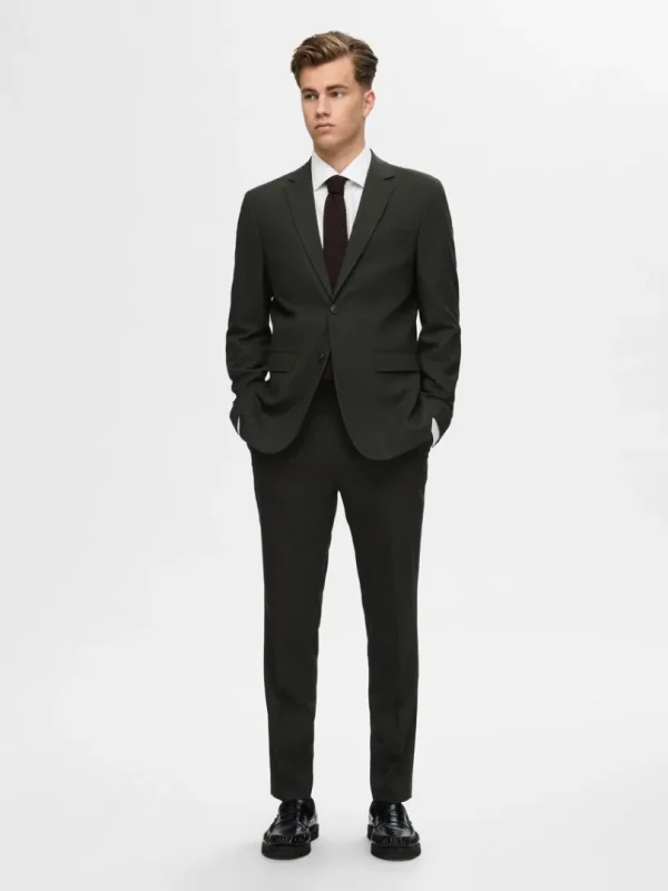 Jakkesæt & Blazers>SELECTED VÆVET BLAZER Green