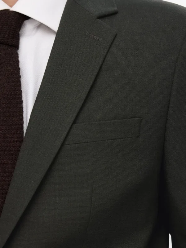 Jakkesæt & Blazers>SELECTED VÆVET BLAZER Green
